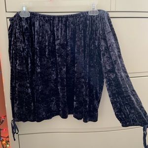 Velvet American Eagle off the shoulder top